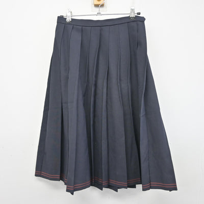 【中古】静岡県 浜松開誠館高等学校 女子制服 2点 (ニットベスト・スカート) sf100705