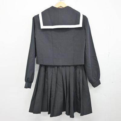 【中古】大分県 臼杵高等学校 女子制服 3点 (セーラー服・スカート) sf100707
