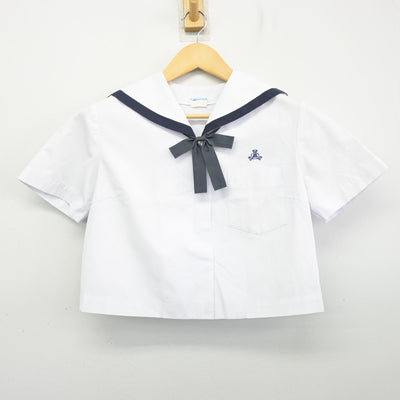 【中古】大分県 臼杵高等学校 女子制服 3点 (セーラー服・スカート) sf100708