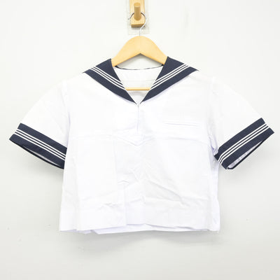 【中古】東京都 豊島岡女子学園高等学校 女子制服 2点 (セーラー服・スカート) sf100735