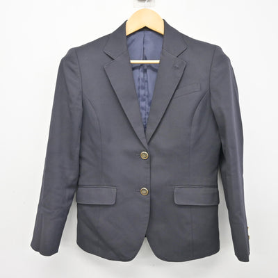 【中古】東京都 武蔵村山高等学校 女子制服 4点 (ブレザー・スカート・スカート) sf100746