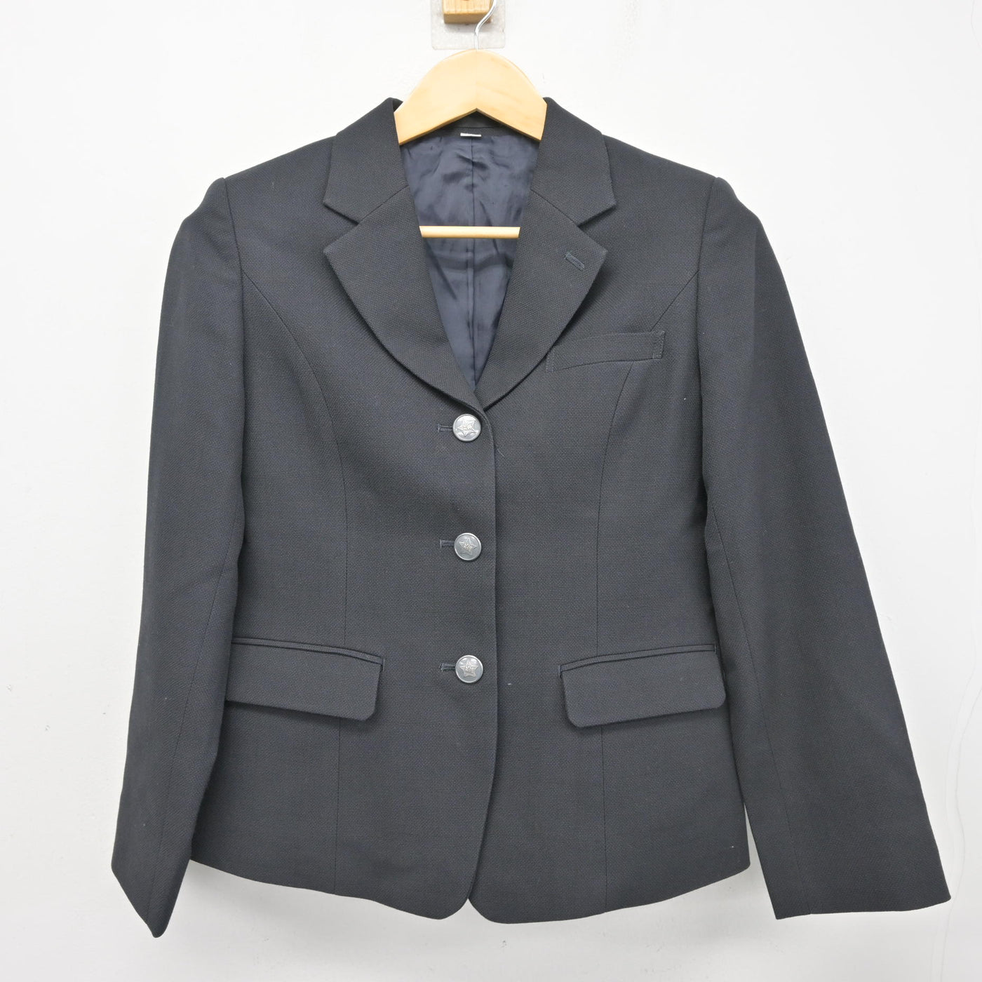 【中古】奈良県 奈良北高等学校 女子制服 3点 (ブレザー・スカート) sf100748