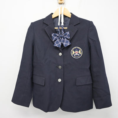 【中古】埼玉県 わせがく夢育高等学校 女子制服 4点 (ブレザー・スカート) sf100749