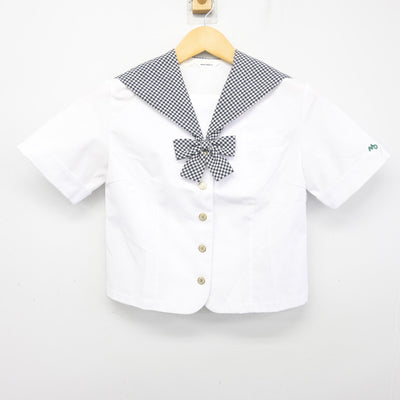 【中古】埼玉県 武蔵越生高等学校 女子制服 3点 (ニット・セーラー服) sf100754