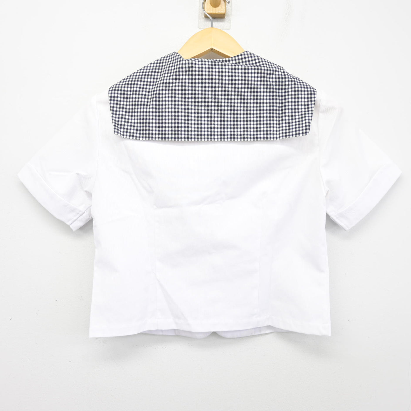 【中古】埼玉県 武蔵越生高等学校 女子制服 3点 (ニット・セーラー服) sf100754