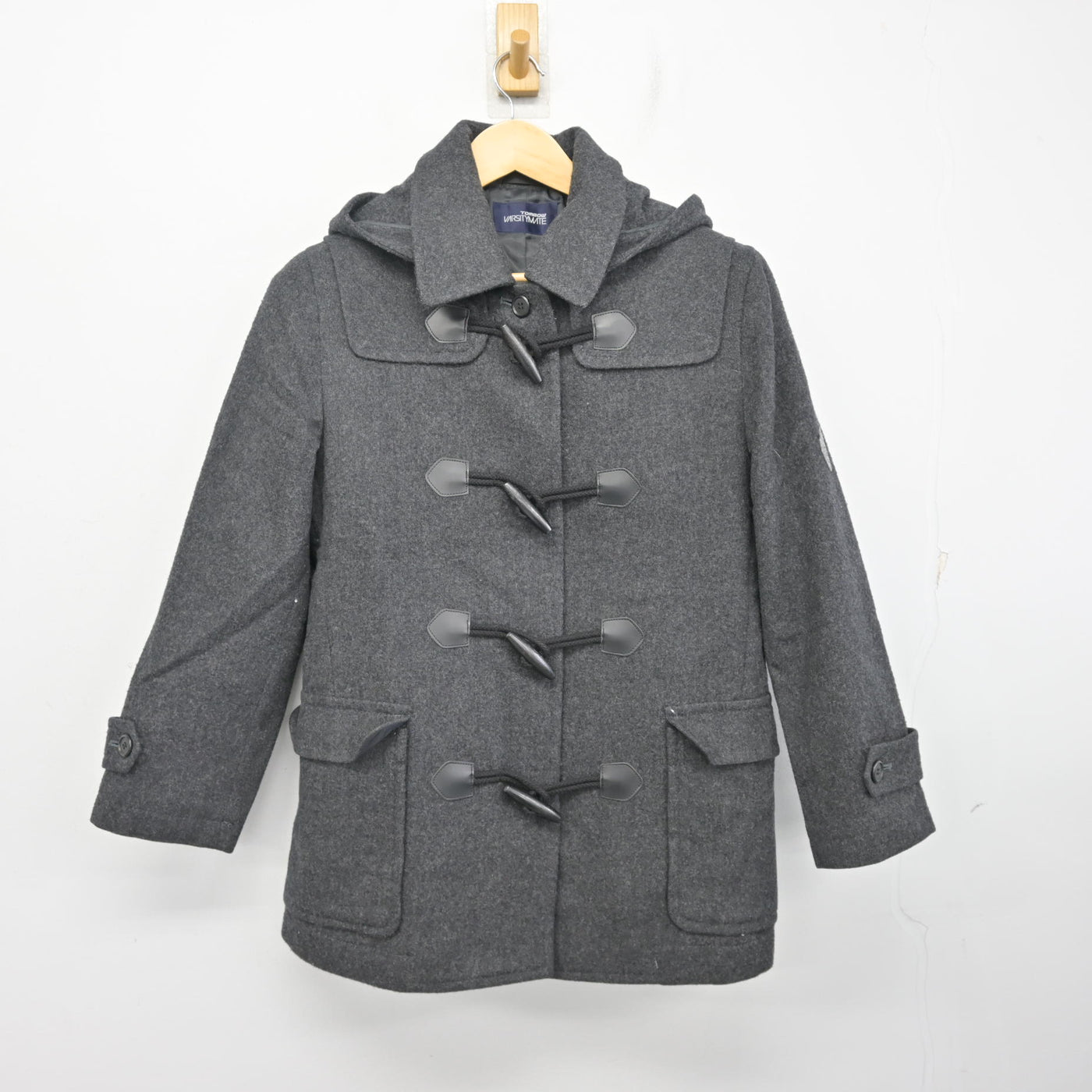 【中古】東京都 山脇学園高等学校 女子制服 1点 (コート) sf100782