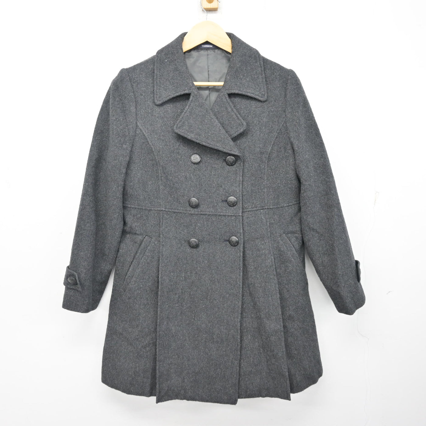 【中古】東京都 東洋女子高等学校 女子制服 1点 (コート) sf100799