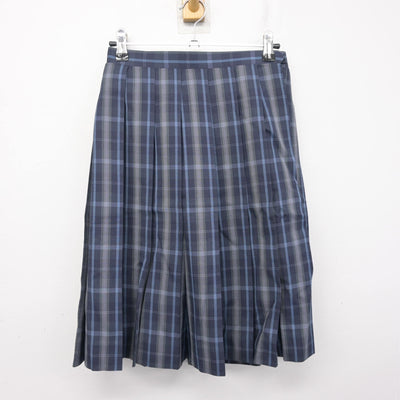 【中古】東京都 明豊中学校 女子制服 7点 (ブレザー・ニットベスト・スカート) sf100800
