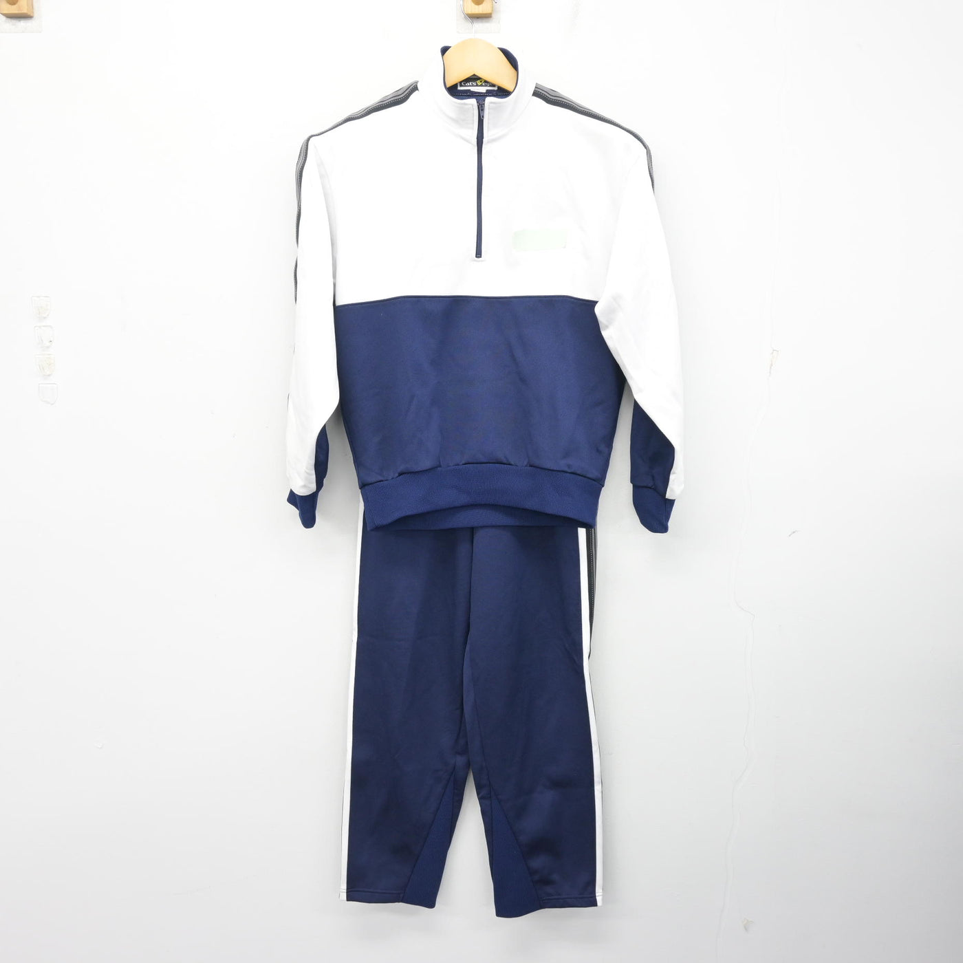 【中古】東京都 明豊中学校 女子制服 2点 (ジャージ 上・ジャージ 下) sf100805