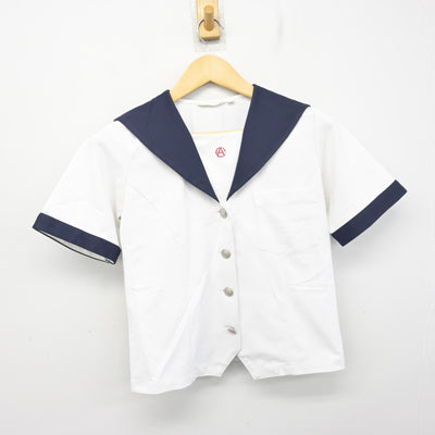 【中古】愛知県 名古屋商業高等学校 女子制服 2点 (セーラー服・スカート) sf100812