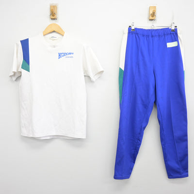 【中古】埼玉県 鴻巣中学校 女子制服 2点 (体操服 上・ジャージ 下) sf100826