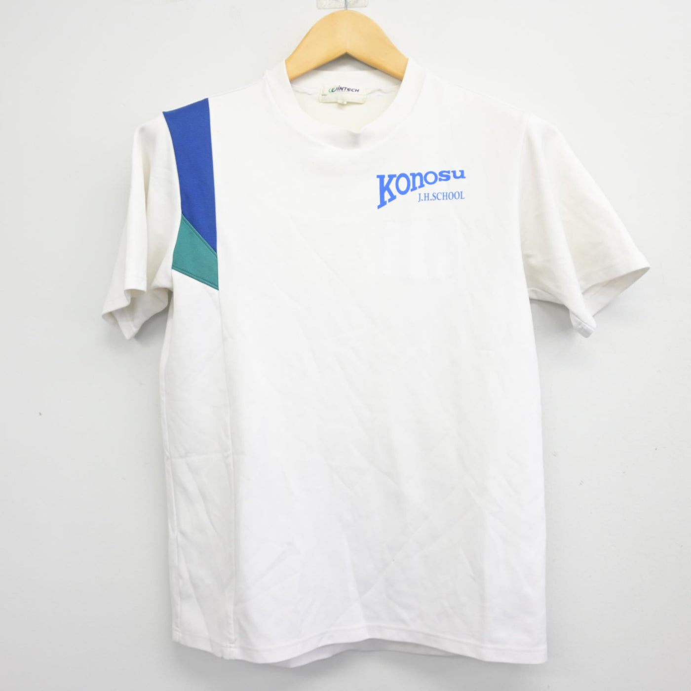 【中古】埼玉県 鴻巣中学校 女子制服 2点 (体操服 上・ジャージ 下) sf100826