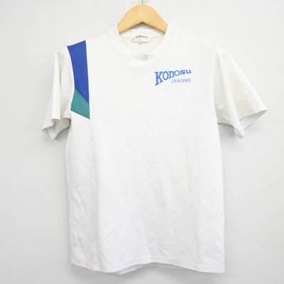 【中古】埼玉県 鴻巣中学校 女子制服 2点 (体操服 上・ジャージ 下) sf100826