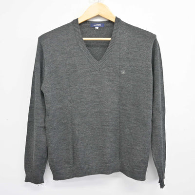【中古】京都府 京都聖母学院高等学校 女子制服 2点 (ニット・シャツ) sf100833