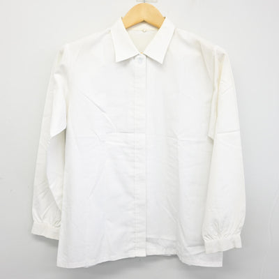 【中古】京都府 京都聖母学院高等学校 女子制服 2点 (ニット・シャツ) sf100833