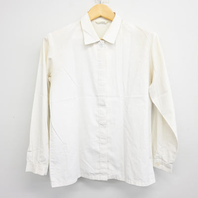 【中古】京都府 京都聖母学院高等学校 女子制服 2点 (ジャンパースカート・シャツ) sf100834
