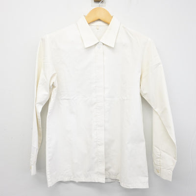 【中古】京都府 京都聖母学院高等学校 女子制服 3点 (ニット・シャツ) sf100836