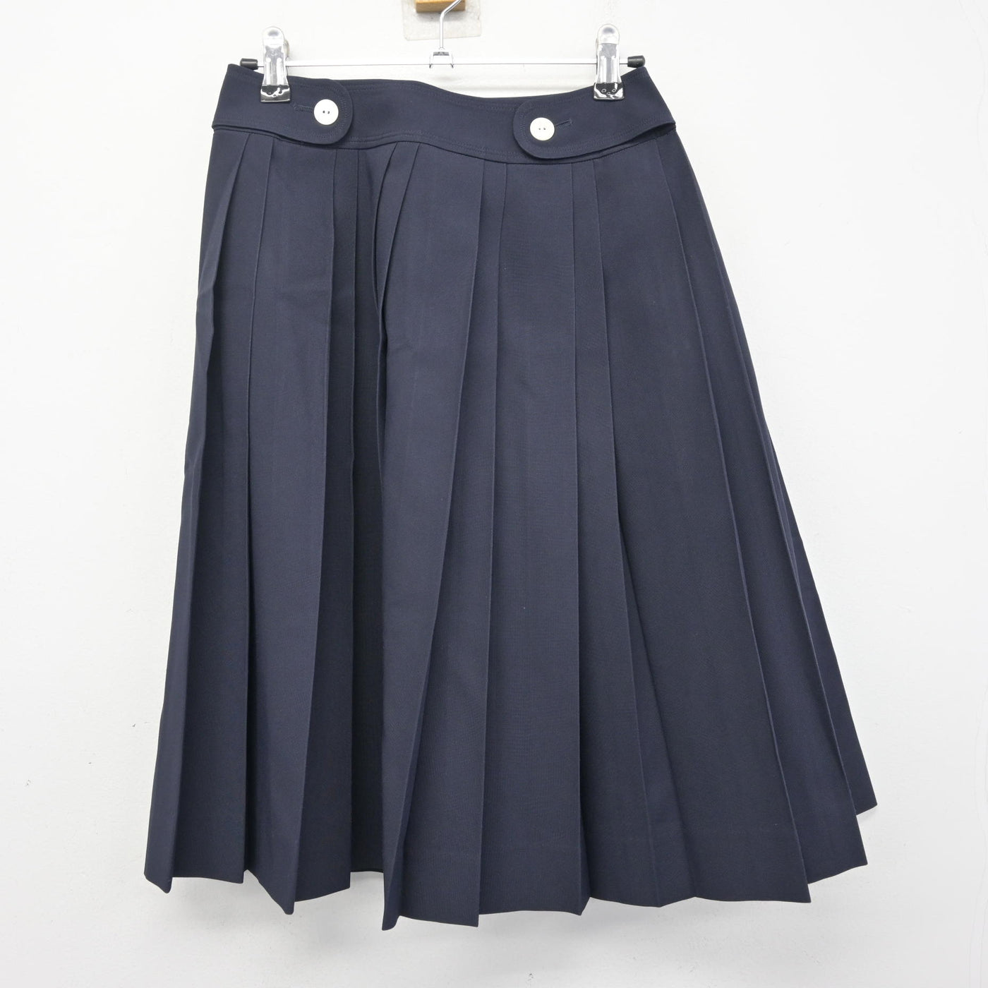 【中古】京都府 京都聖母学院高等学校 女子制服 2点 (セーラー服・スカート) sf100840