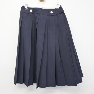 【中古】京都府 京都聖母学院高等学校 女子制服 2点 (セーラー服・スカート) sf100840