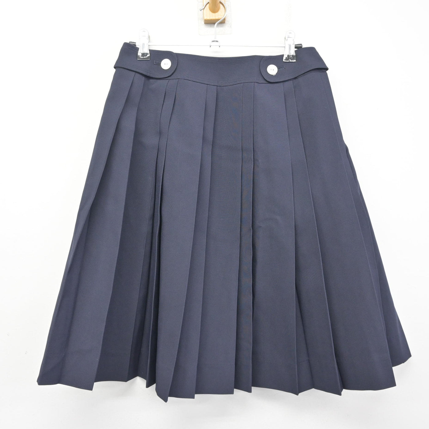 【中古】京都府 京都聖母学院高等学校 女子制服 2点 (セーラー服・スカート) sf100842