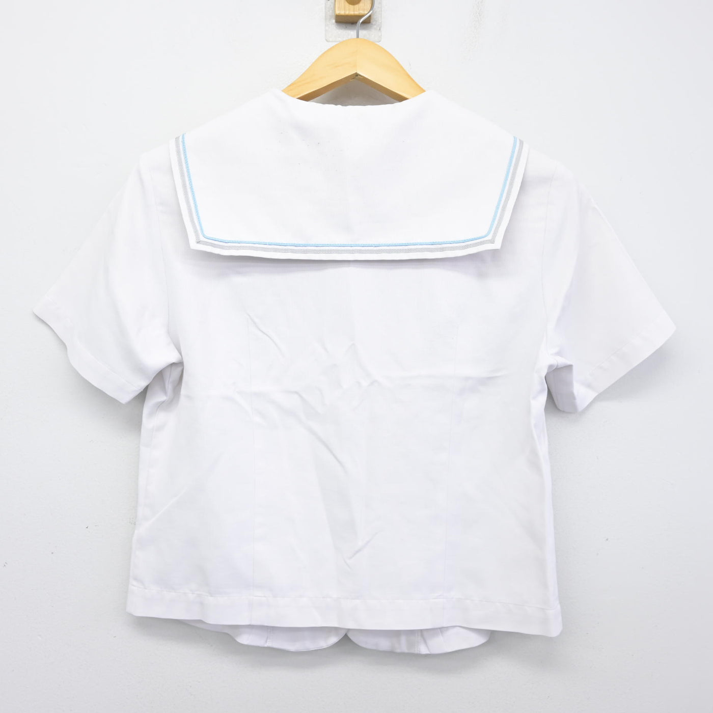 【中古】京都府 京都聖母学院高等学校 女子制服 2点 (ニット・セーラー服) sf100843