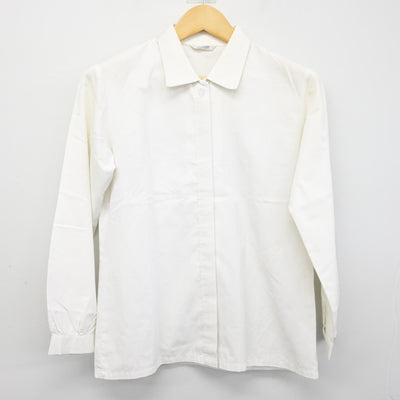 【中古】京都府 京都聖母学院高等学校 女子制服 3点 (ニット・シャツ) sf100844