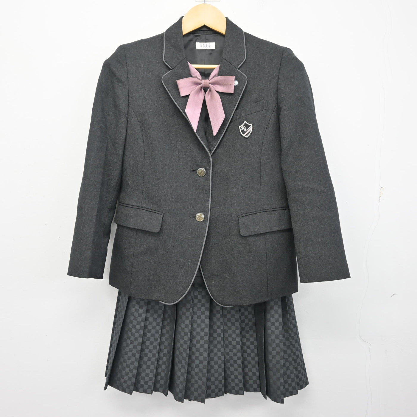 【中古】東京都 共立女子第二高等学校 女子制服 3点 (ブレザー・スカート) sf100845