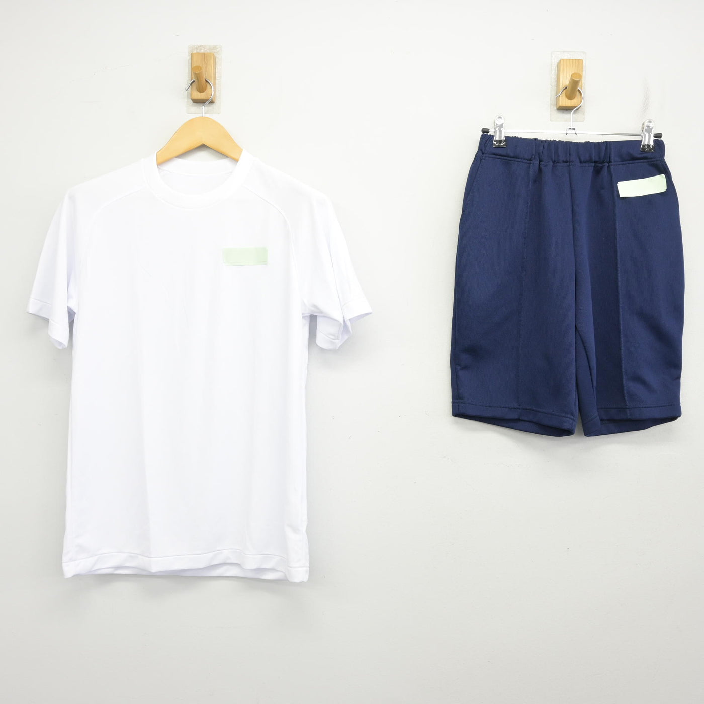 【中古】京都府 洛北中学校 女子制服 2点 (体操服 上・体操服 下) sf100850