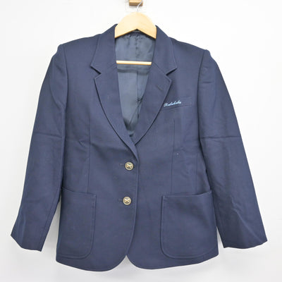 【中古】京都府 洛北中学校 女子制服 2点 (ブレザー・スカート) sf100852