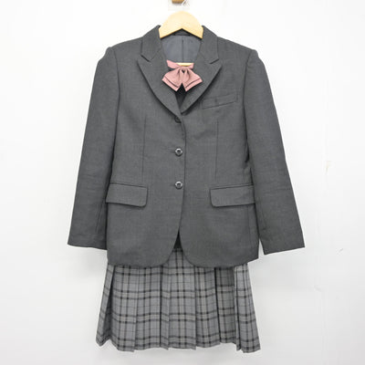 【中古】埼玉県 大妻嵐山中学校 女子制服 4点 (ブレザー・スカート・スカート) sf100853