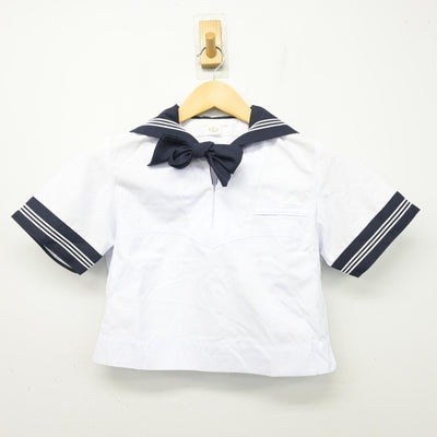 【中古】東京都 豊島岡女子学園高等学校 女子制服 3点 (セーラー服・スカート) sf100860
