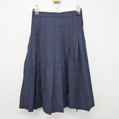 【中古】東京都 豊島岡女子学園高等学校 女子制服 2点 (セーラー服・スカート) sf100863