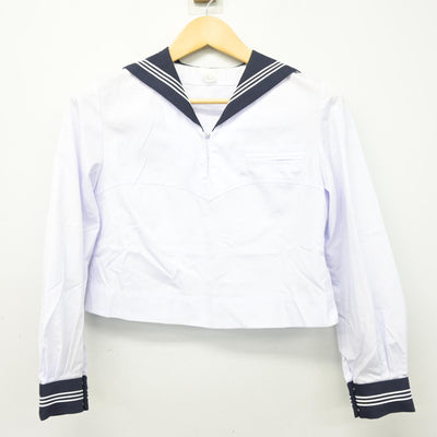 【中古】東京都 豊島岡女子学園高等学校 女子制服 2点 (ニット・セーラー服) sf100864