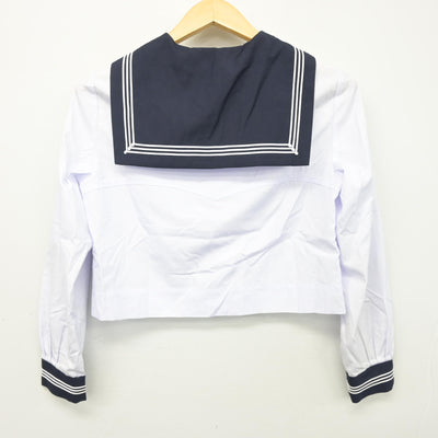 【中古】東京都 豊島岡女子学園高等学校 女子制服 2点 (ニット・セーラー服) sf100864