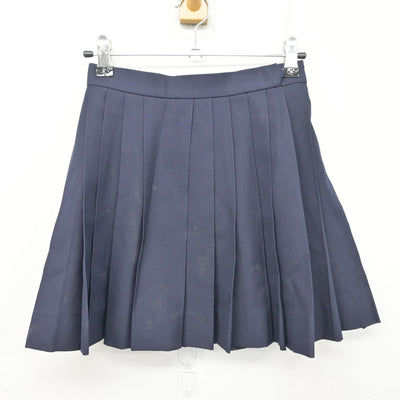 【中古】東京都 八潮高等学校 女子制服 3点 (セーラー服・スカート) sf100865