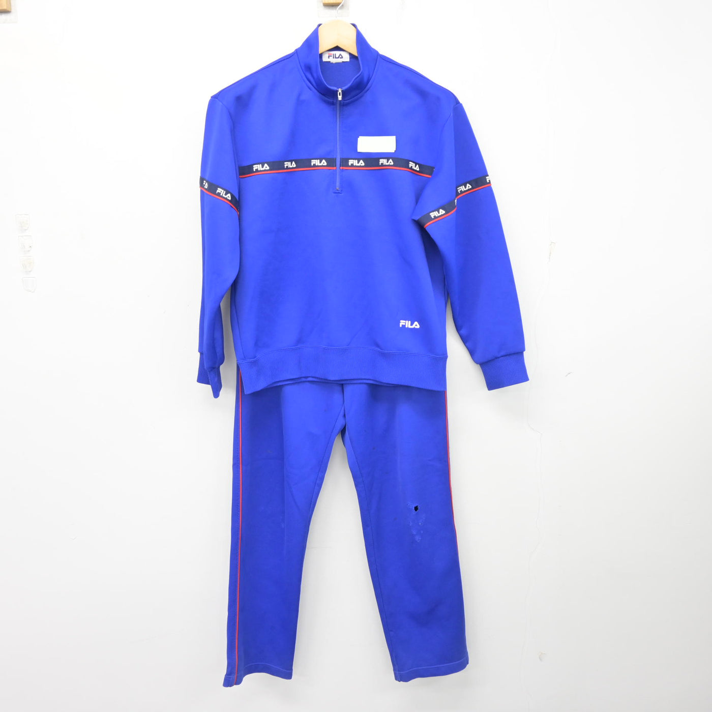 【中古】東京都 八潮高等学校 女子制服 2点 (ジャージ 上・ジャージ 下) sf100866