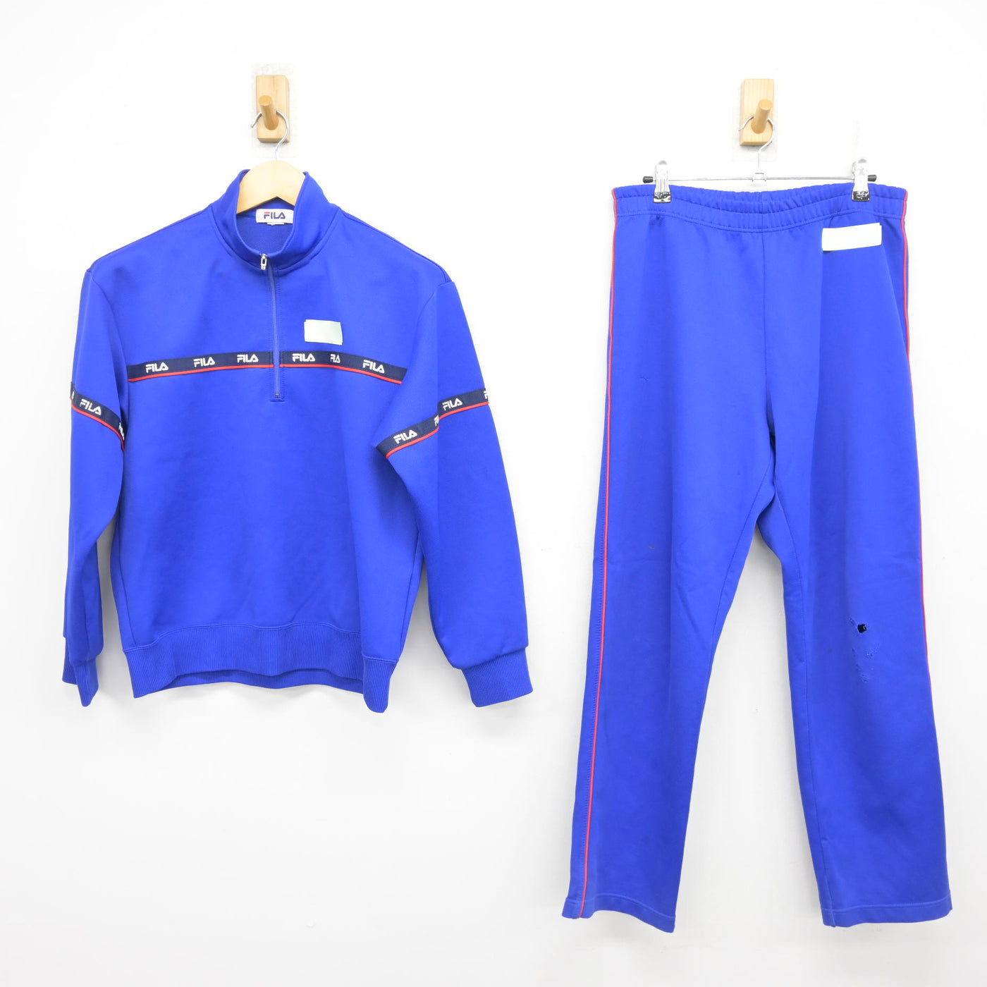 【中古】東京都 八潮高等学校 女子制服 2点 (ジャージ 上・ジャージ 下) sf100866