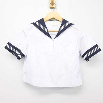 【中古】東京都 豊島岡女子学園高等学校 女子制服 3点 (ニット・セーラー服) sf100867