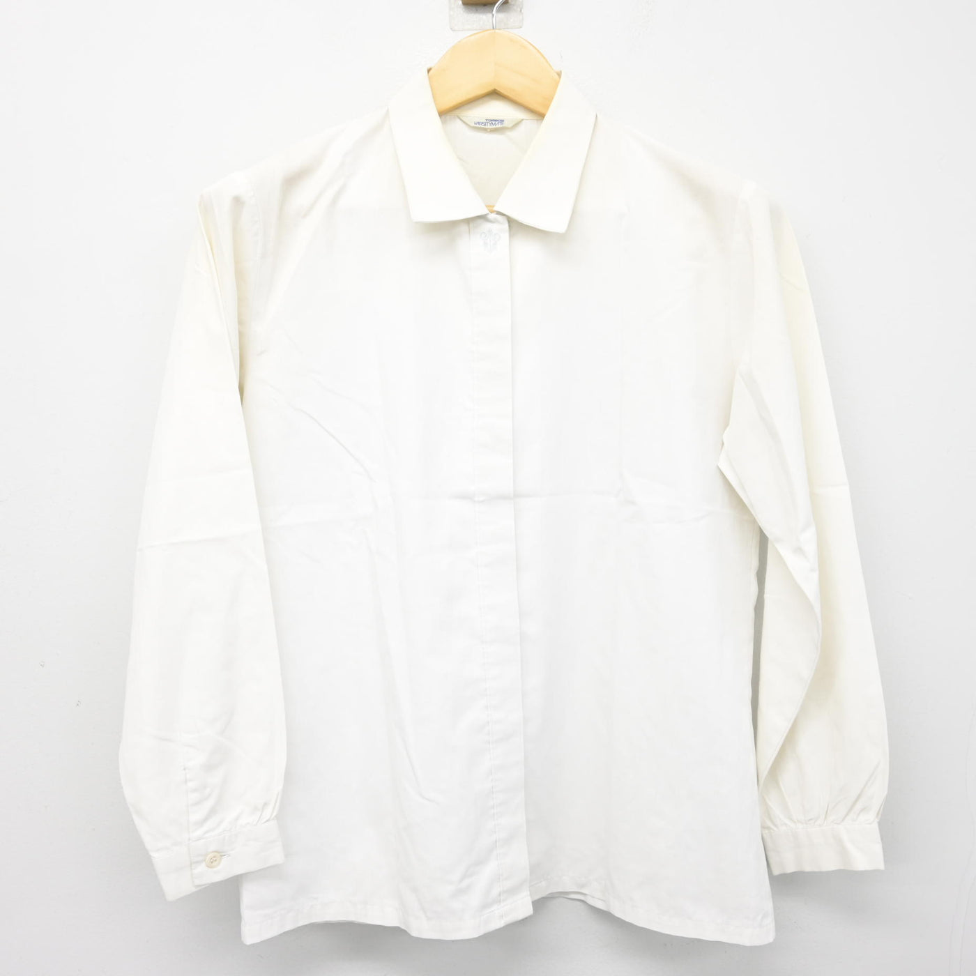 【中古】京都府 京都聖母学院高等学校 女子制服 2点 (ニット・ブラウス) sf100873