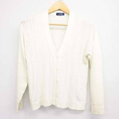 【中古】京都府 京都聖母学院高等学校 女子制服 2点 (ニット・ブラウス) sf100874