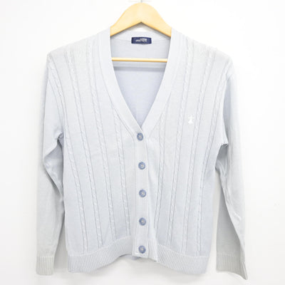 【中古】京都府 京都聖母学院高等学校 女子制服 2点 (ニット・ブラウス) sf100875