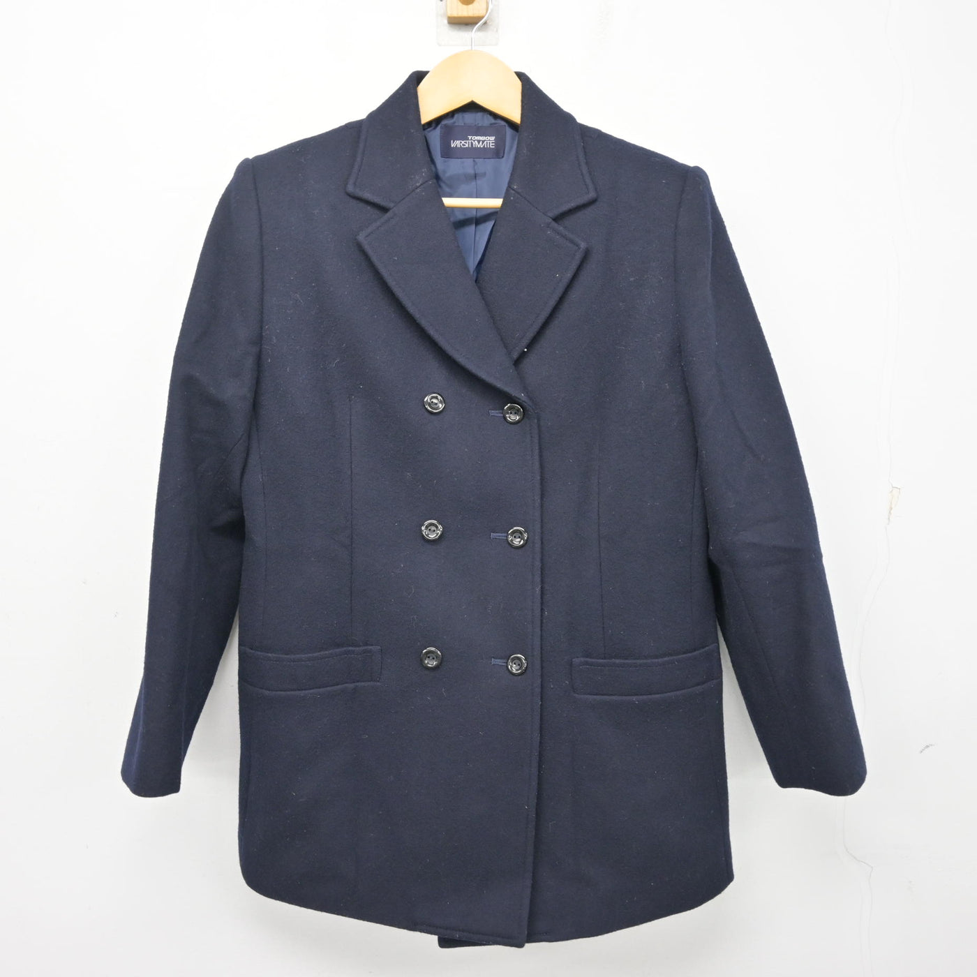 【中古】京都府 京都聖母学院高等学校 女子制服 1点 (コート) sf100877