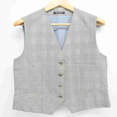 【中古】神奈川県 ヨコスカ調理製菓専門学校 女子制服 2点 (ベスト・スカート) sf100879