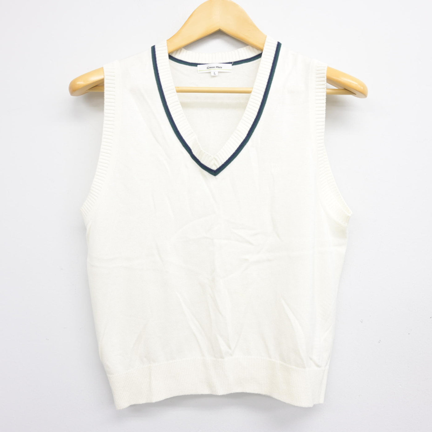 【中古】東京都 文京学院大学女子中学校 女子制服 2点 (ニットベスト・スカート) sf100883
