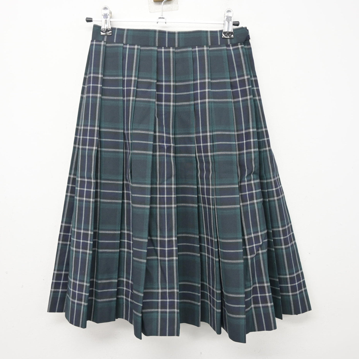 【中古】東京都 文京学院大学女子中学校 女子制服 2点 (ニットベスト・スカート) sf100883