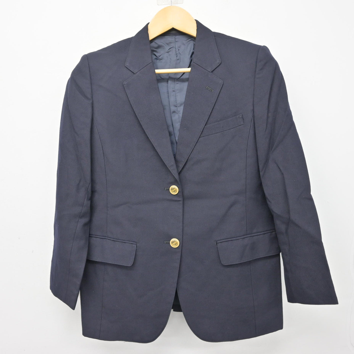 【中古】東京都 八王子北高等学校 女子制服 3点 (ブレザー・スカート) sf100887