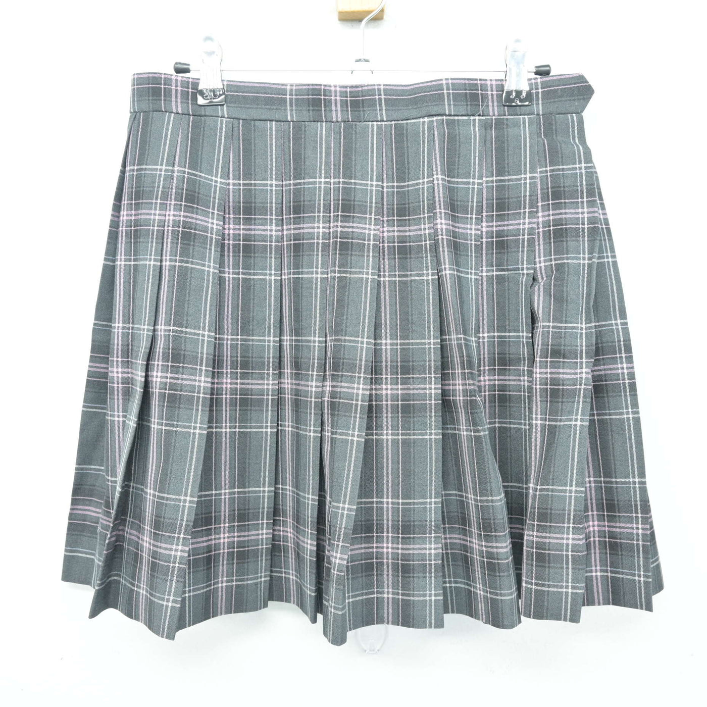 【中古】東京都 富士森高等学校 女子制服 3点 (ニットベスト・スカート) sf100890