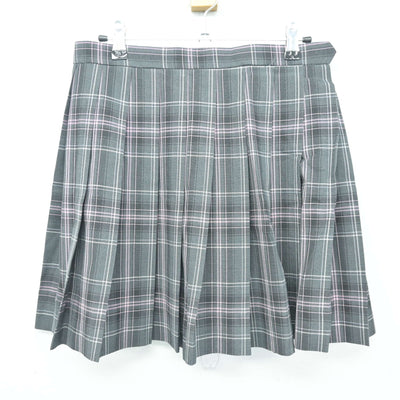 【中古】東京都 富士森高等学校 女子制服 3点 (ニットベスト・スカート) sf100890