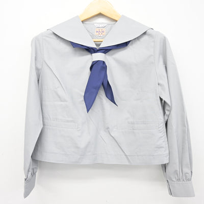 【中古】岩手県 盛岡第四高等学校 女子制服 3点 (セーラー服・スカート) sf100892
