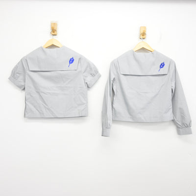 【中古】岩手県 盛岡第四高等学校 女子制服 2点 (セーラー服) sf100893